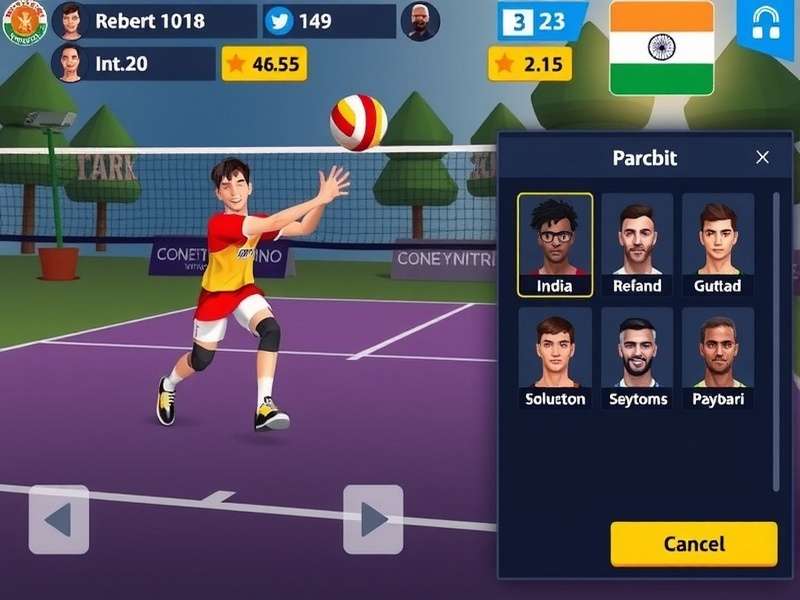 Volley Sprint Victors character customization options