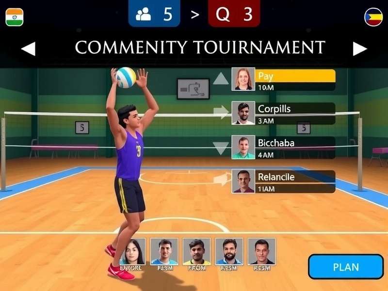 Indian Volley Sprint Victors community tournament